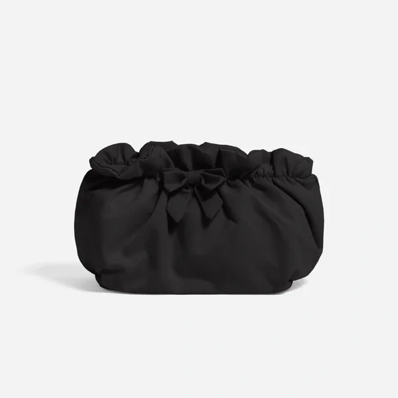 Stoney Clover Lane Bow Bag Pouch • Viral Nylon Clutch • NWT - Picture 7 of 11